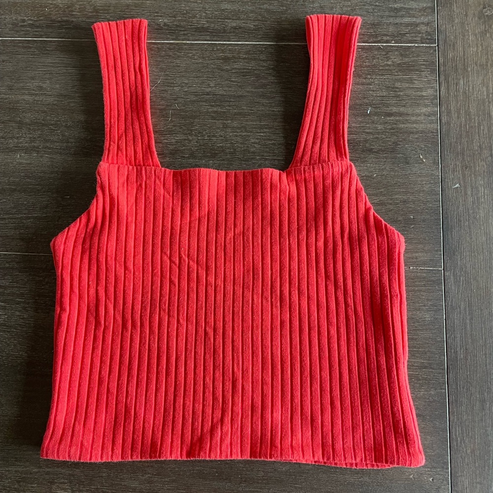 American Eagle Cropped Tank Top